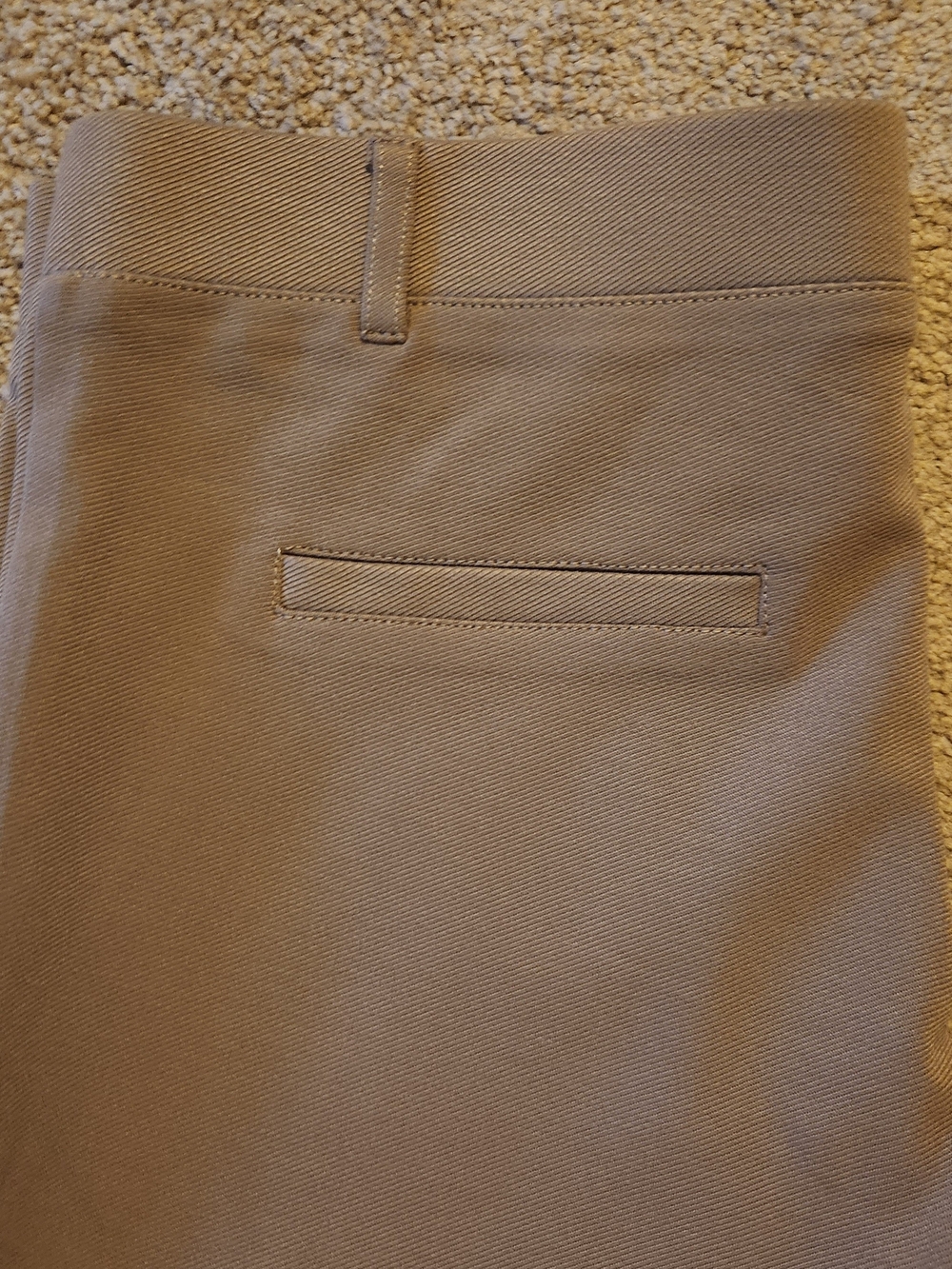 Betabrand Ponte Pants in Camel Brown - Picture 6 of 6
